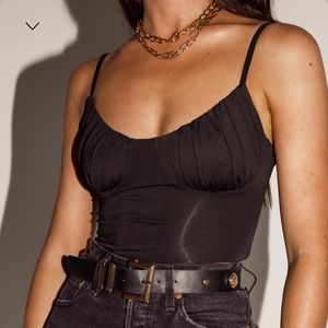 Princess Polly black bodysuit